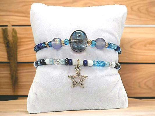 Blue or Purple Oceanic Opulence Bracelets