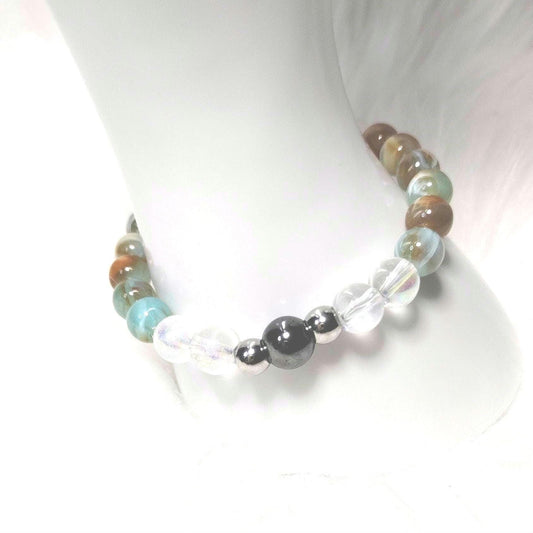 Brown Sugar Iridescent Bracelet