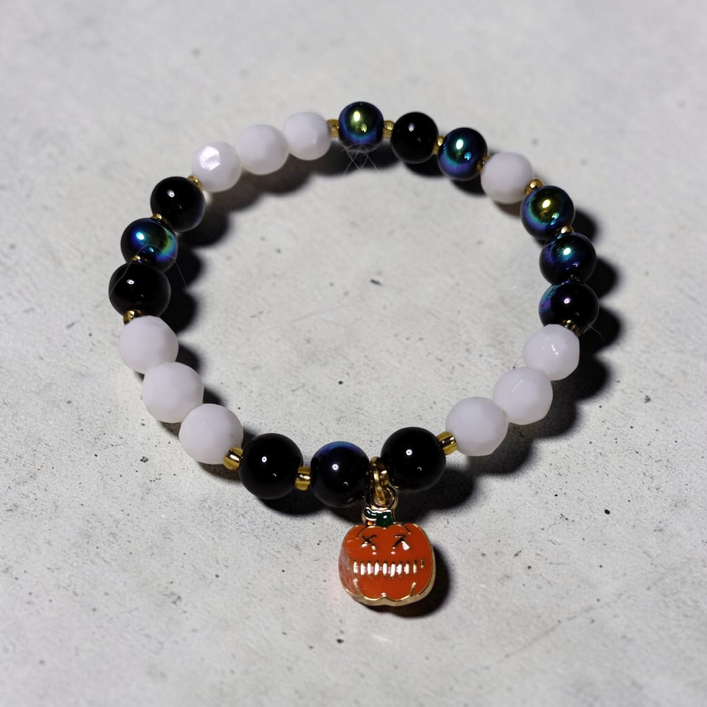 Iridescent Vintage Glam Bracelet