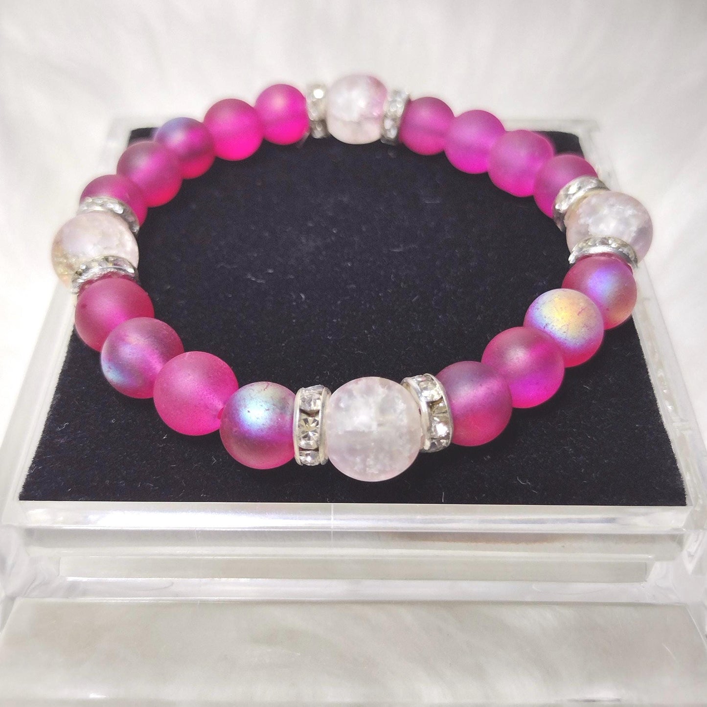 New Springtime Bliss  Glass Beads Bracelet