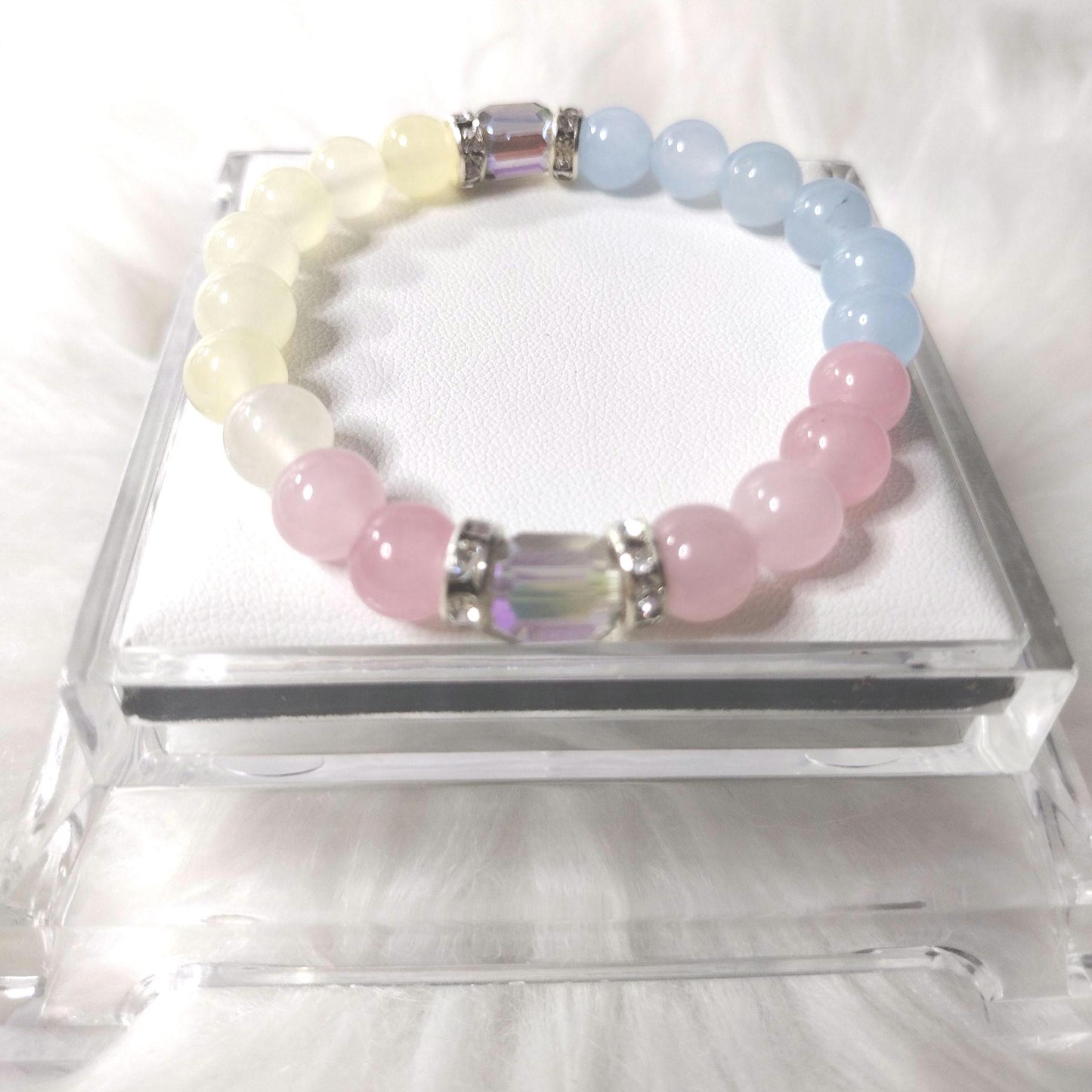 New Rainbow Dash Chalcedony Bracelet