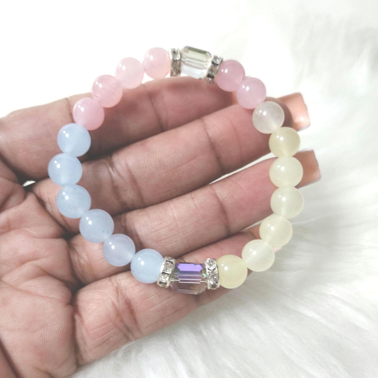 New Rainbow Dash Chalcedony Bracelet
