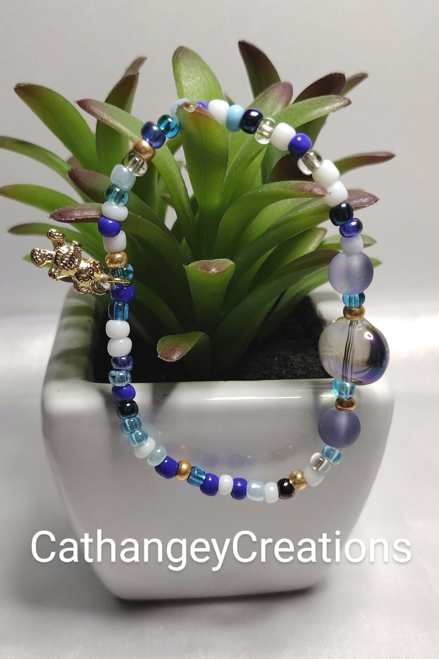 Blue or Purple Oceanic Opulence Bracelets