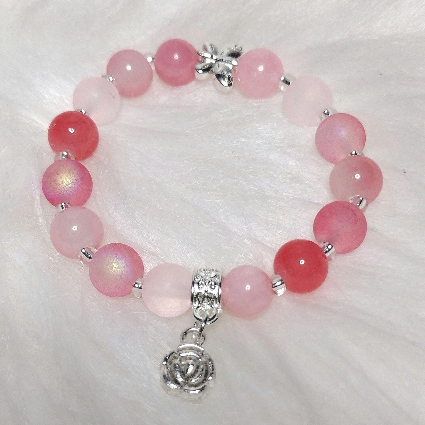 Pretty in Pink  kids bracelet