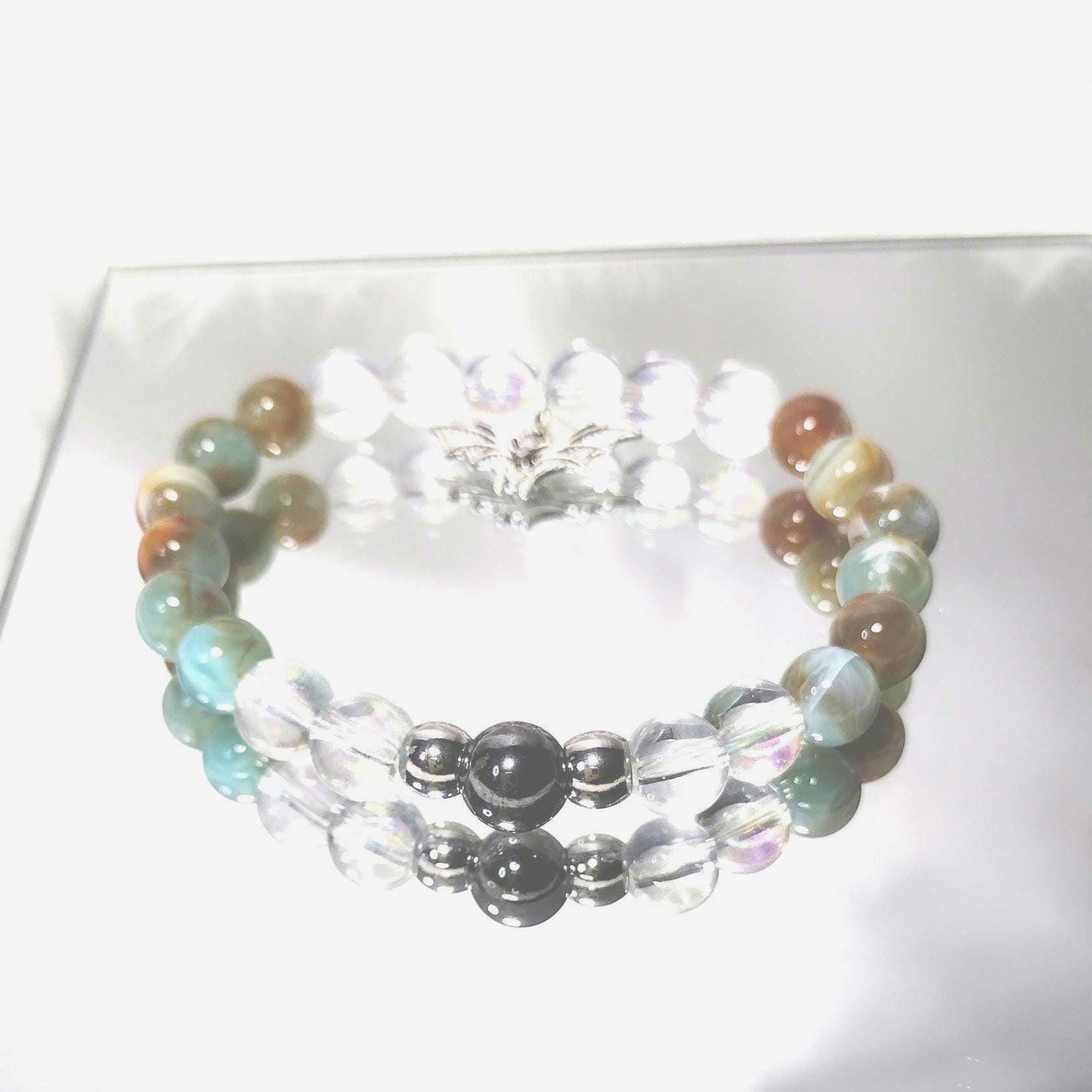 Brown Sugar Iridescent Bracelet