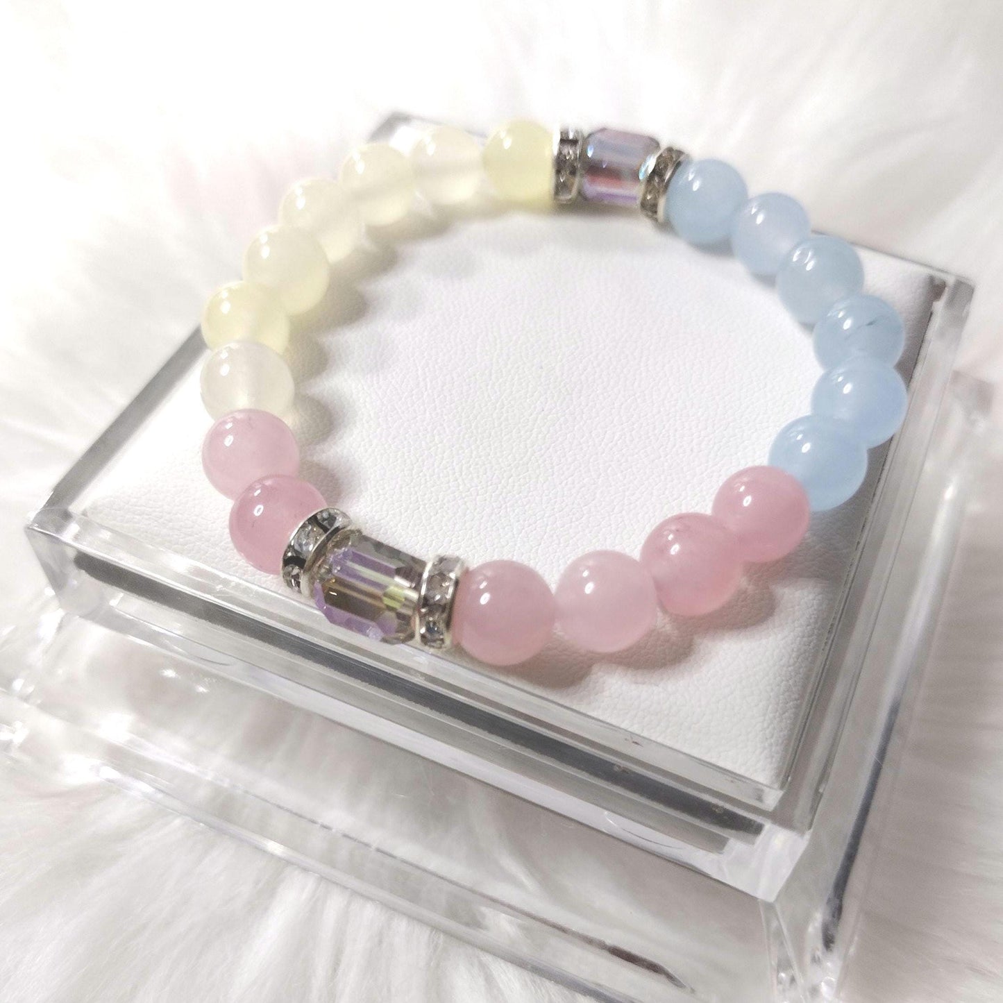 New Rainbow Dash Chalcedony Bracelet