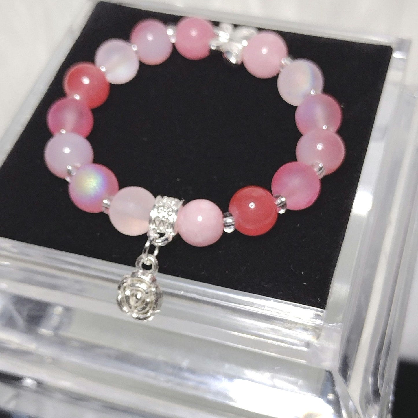Pretty in Pink  kids bracelet