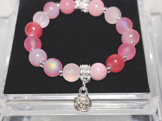 Pretty in Pink  kids bracelet