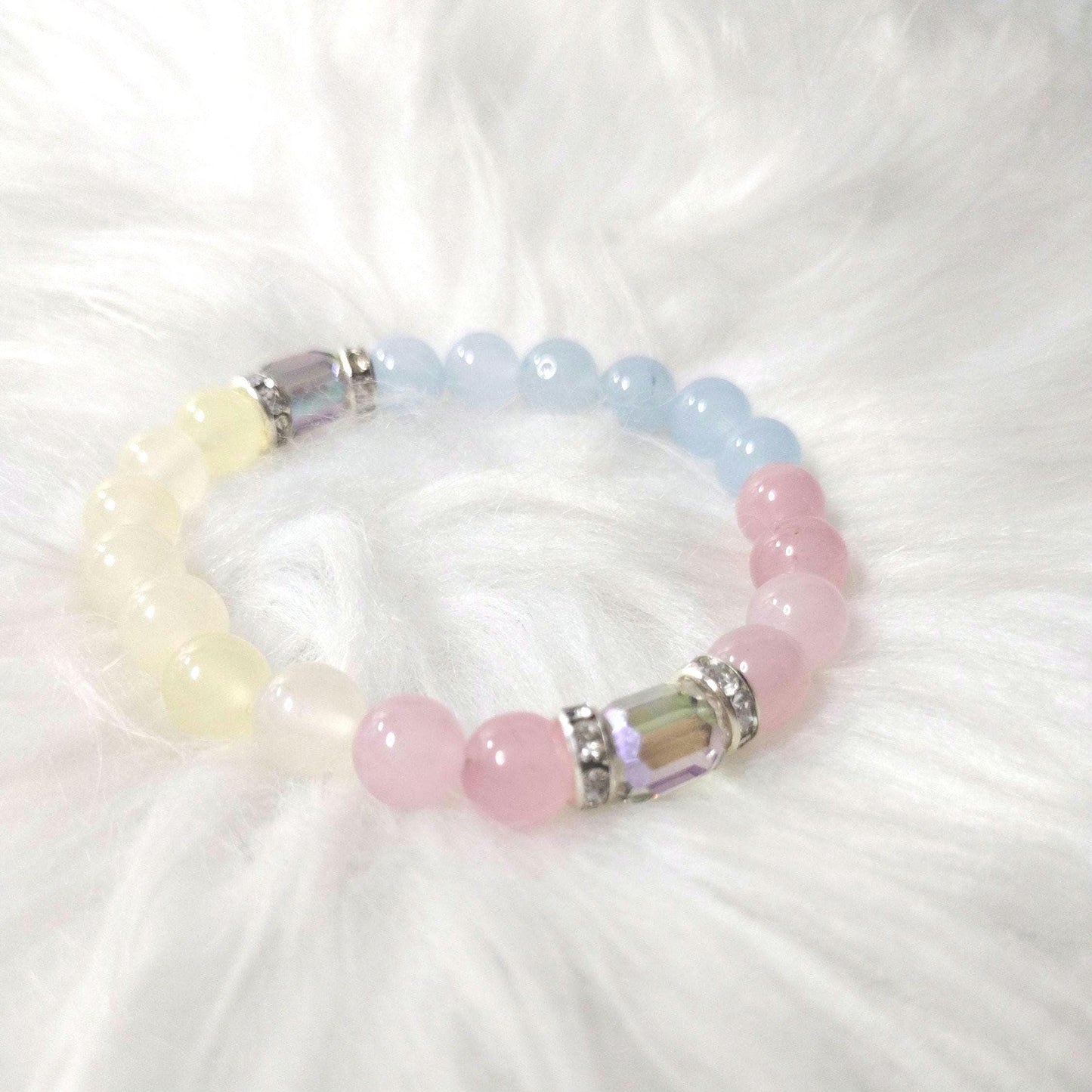 New Rainbow Dash Chalcedony Bracelet