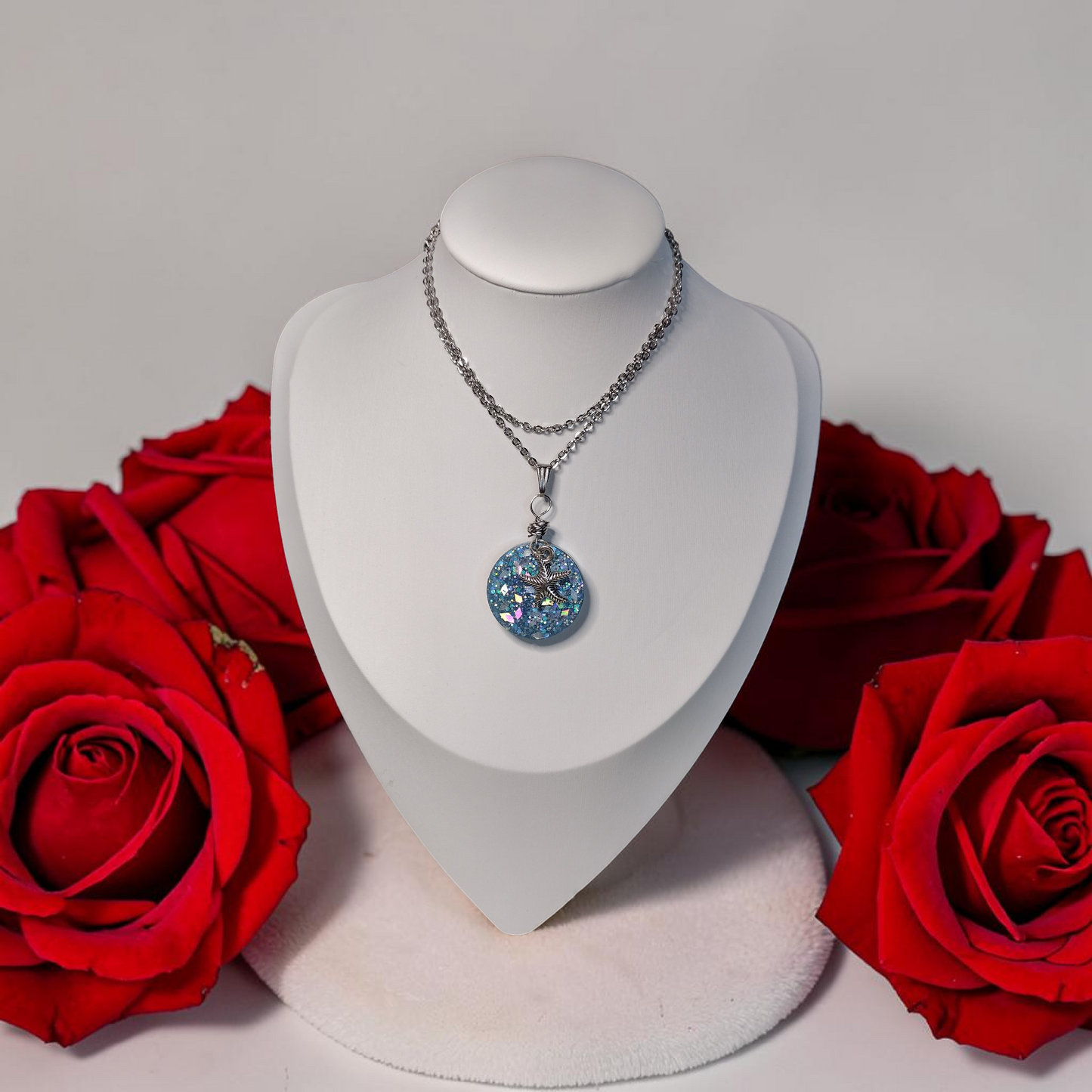 Silver Sparks Necklace.