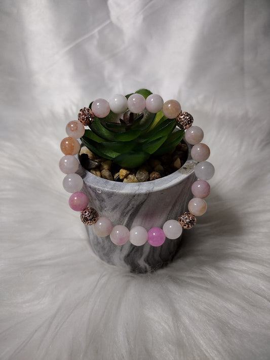 Chalcedony Ocean Melody Bracelet