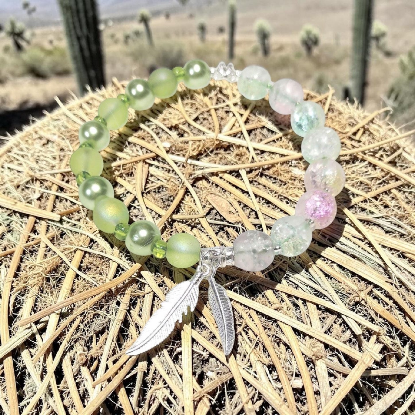 Lavender Meadow Bracelet