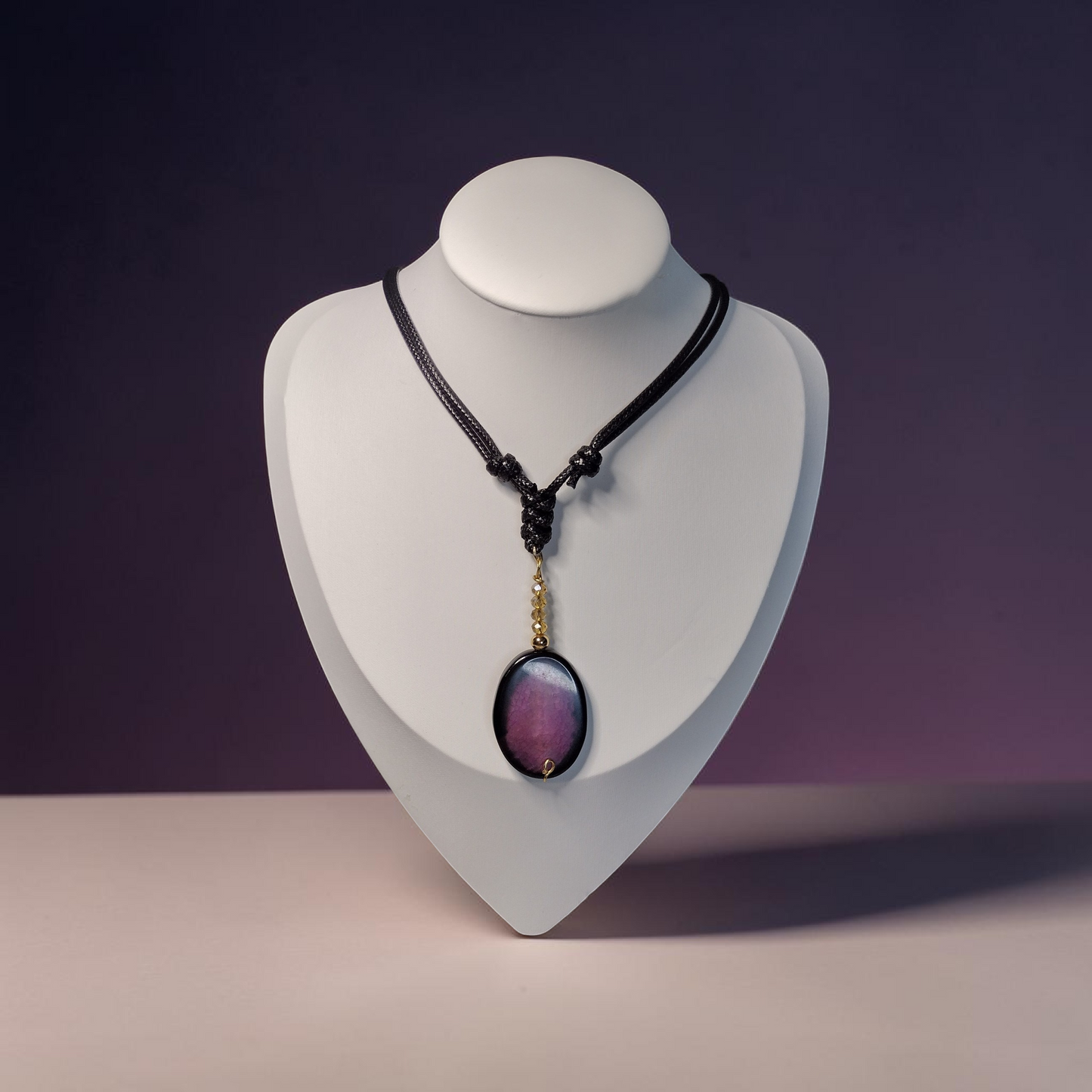 Watermelon Tourmaline Necklace