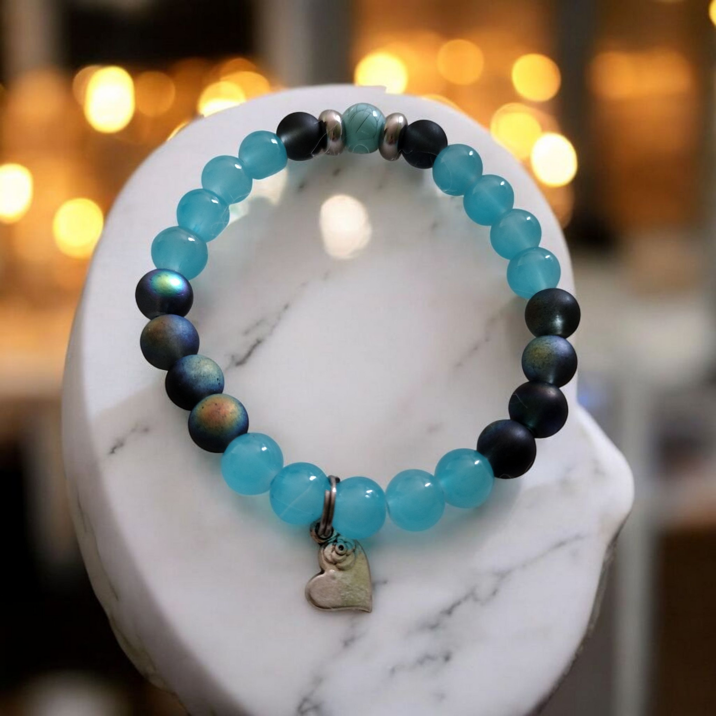 Aquafina Beaded Bracelet.