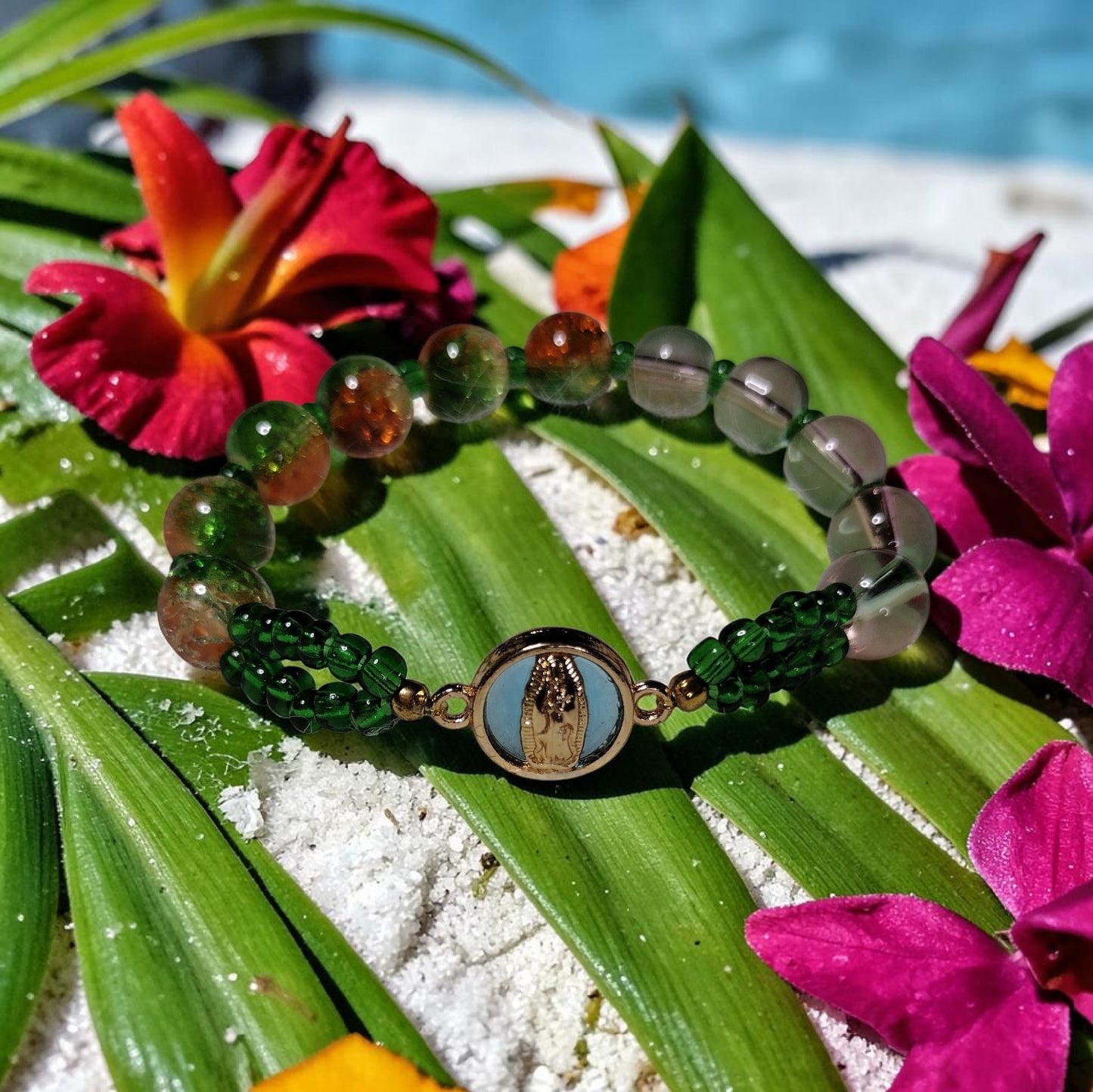 Garden of Mary Daisy Bracelet
