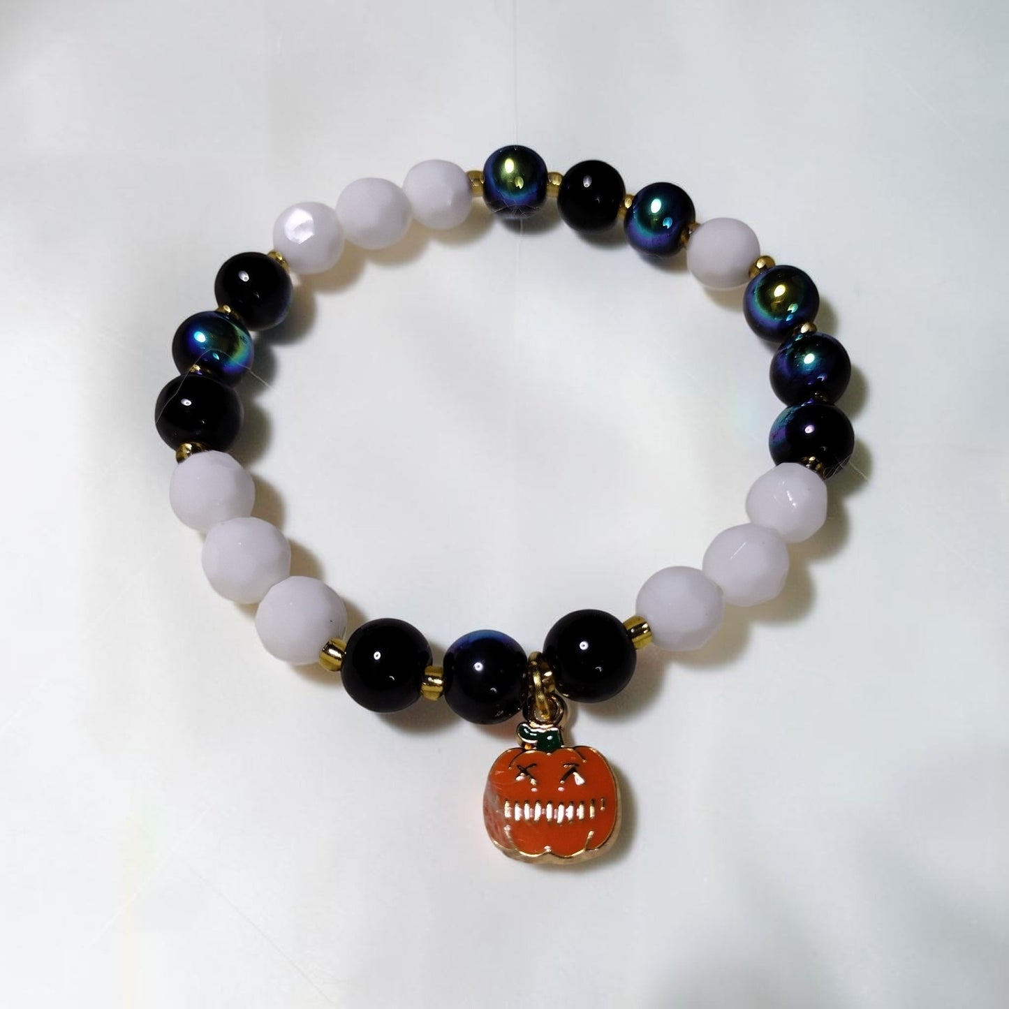 Iridescent Vintage Glam  Bracelet