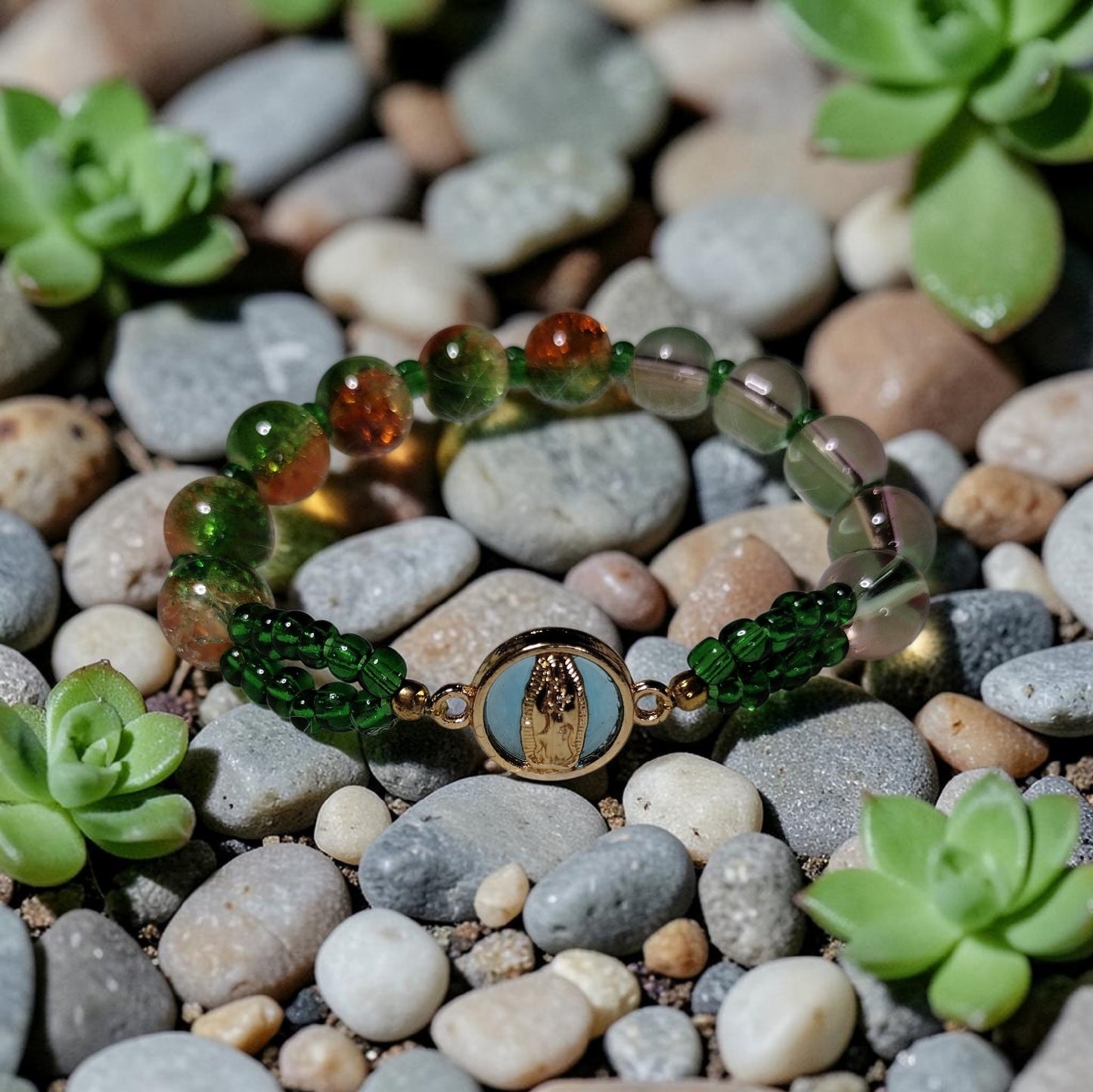 Garden of Mary Daisy Bracelet