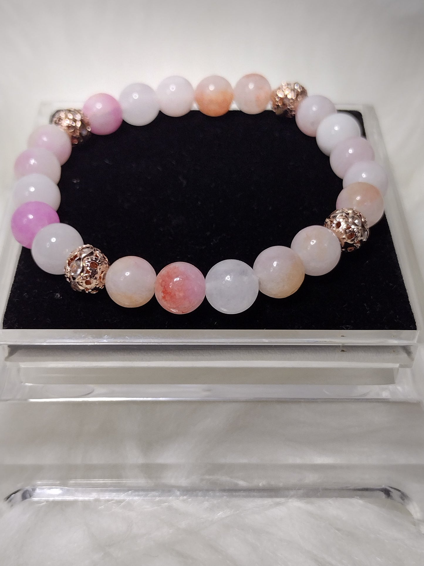 Chalcedony Ocean Melody Bracelet