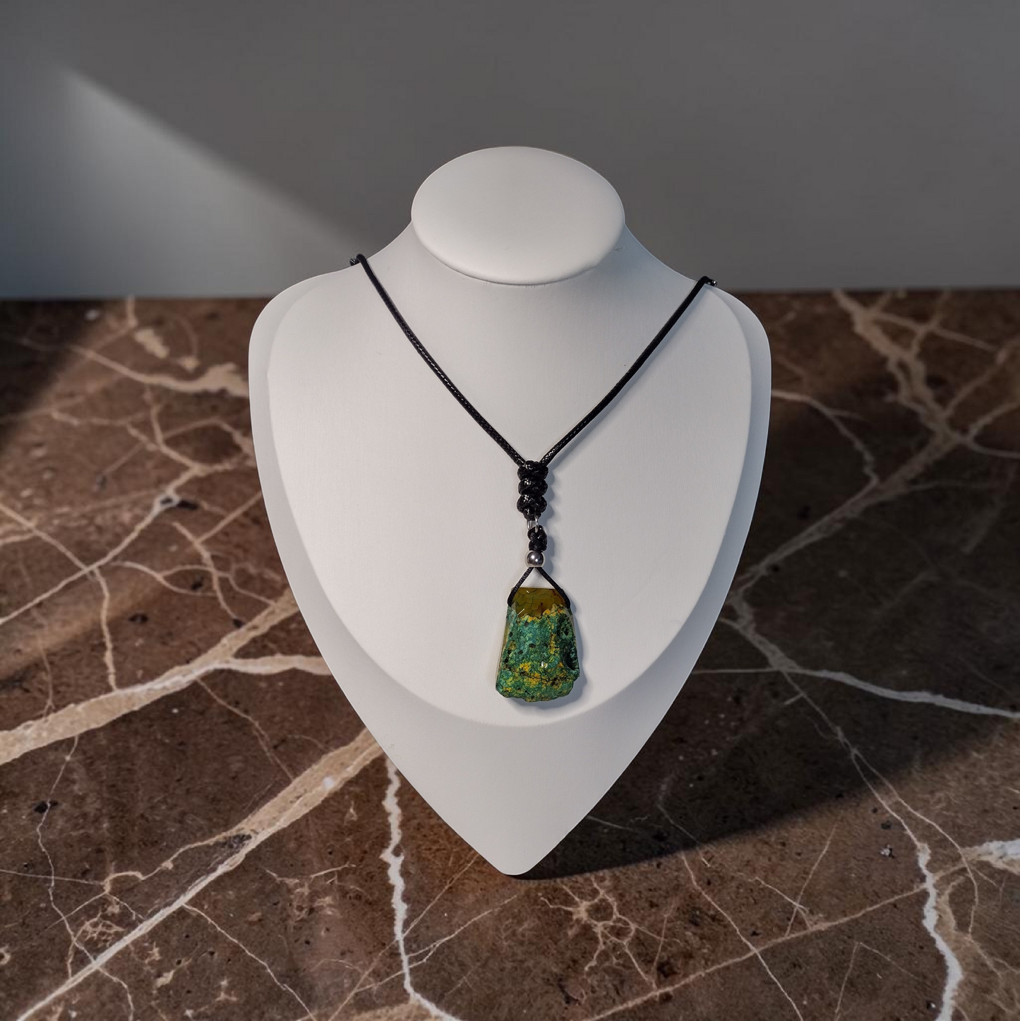 Forest Radiance Crackle Quartz Necklace