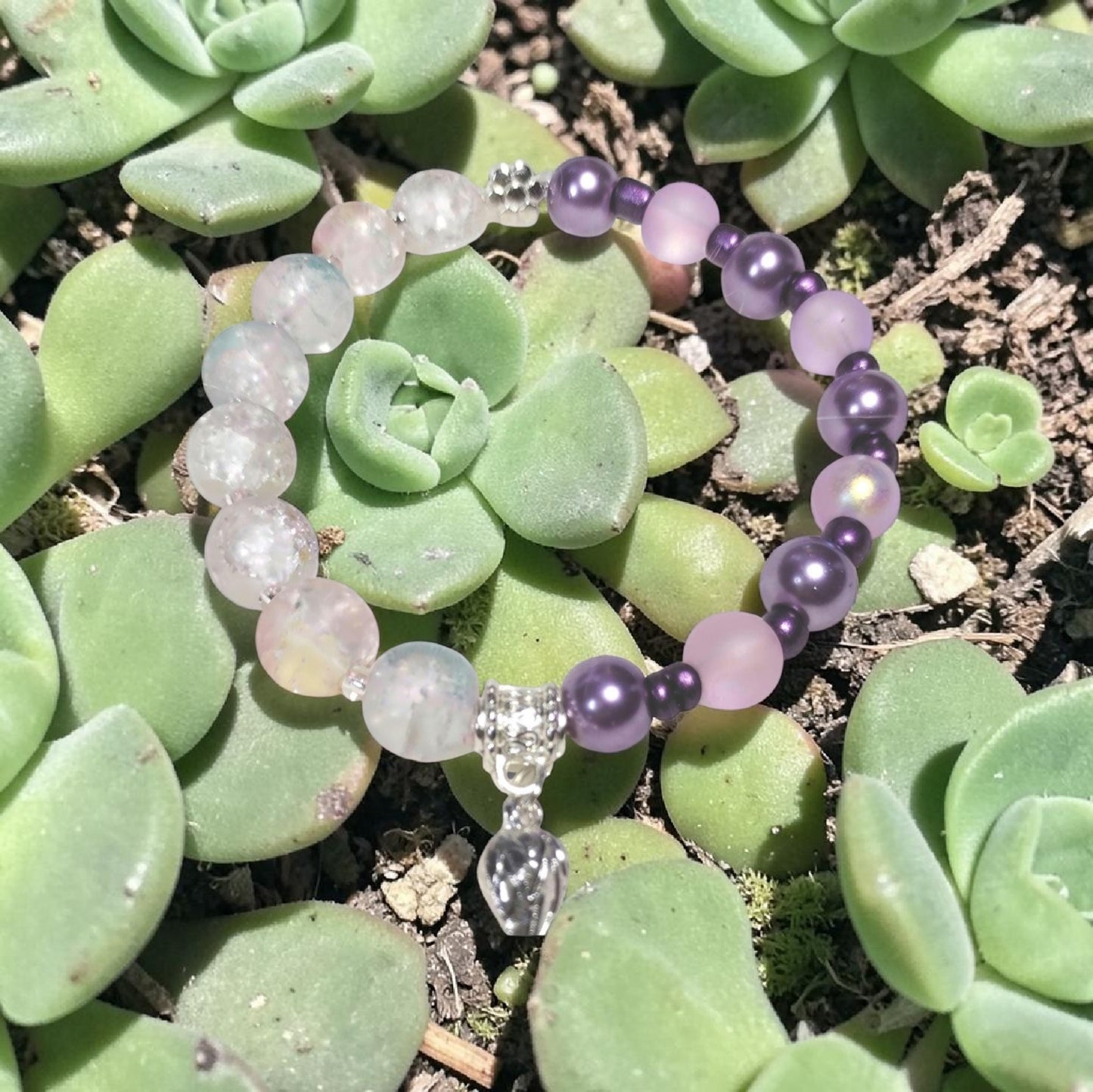 Lavender Meadow Bracelet
