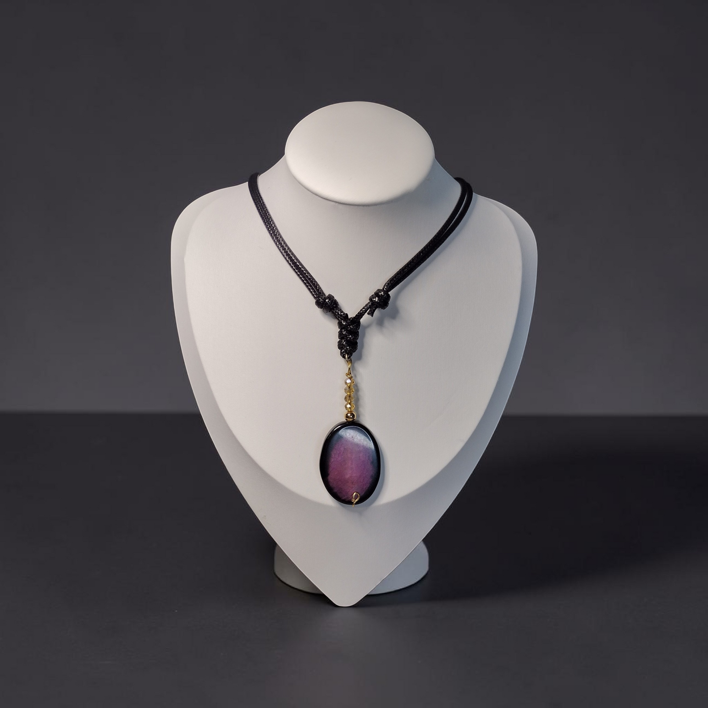 Watermelon Tourmaline Necklace