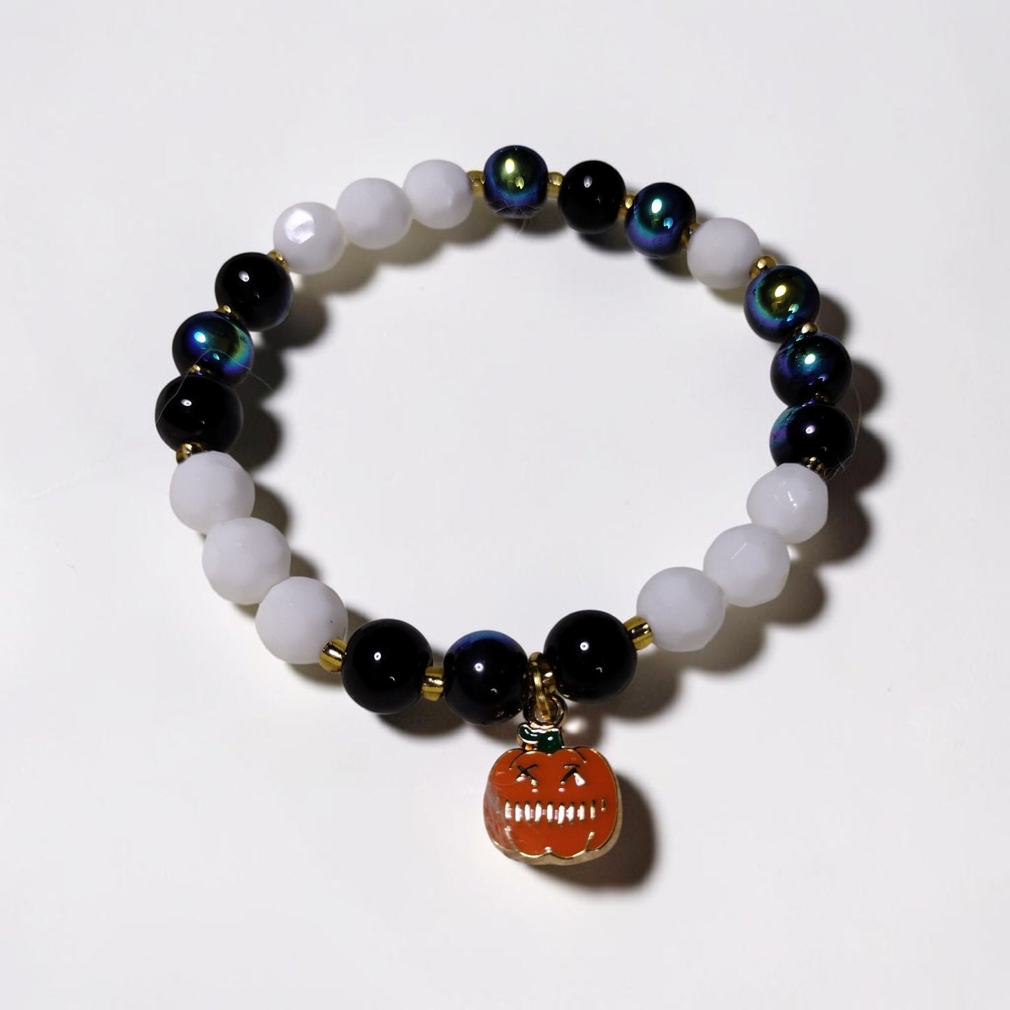 Iridescent Vintage Glam  Bracelet