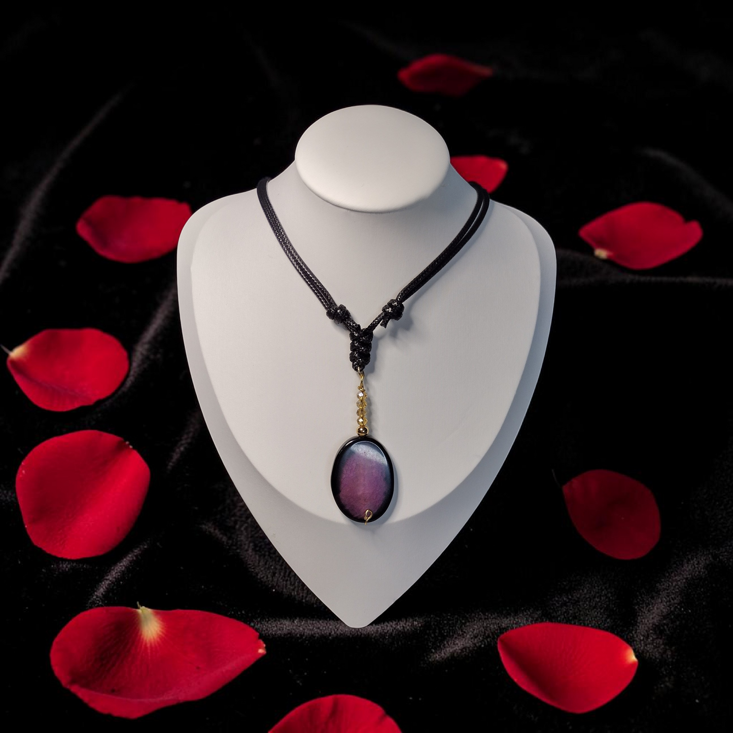 Watermelon Tourmaline Necklace