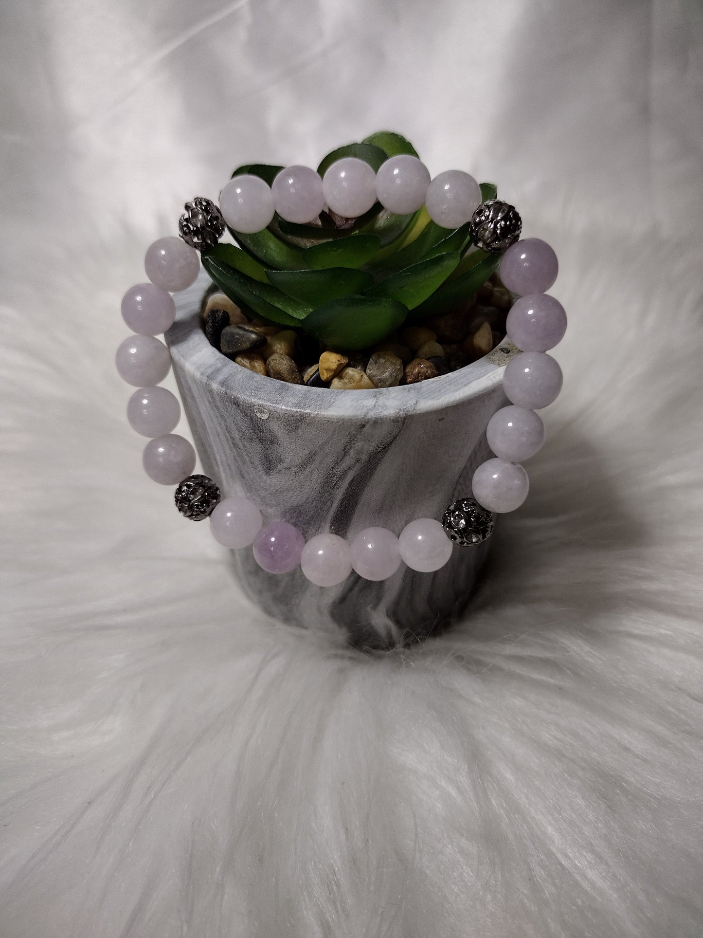 Chalcedony Ocean Melody Bracelet