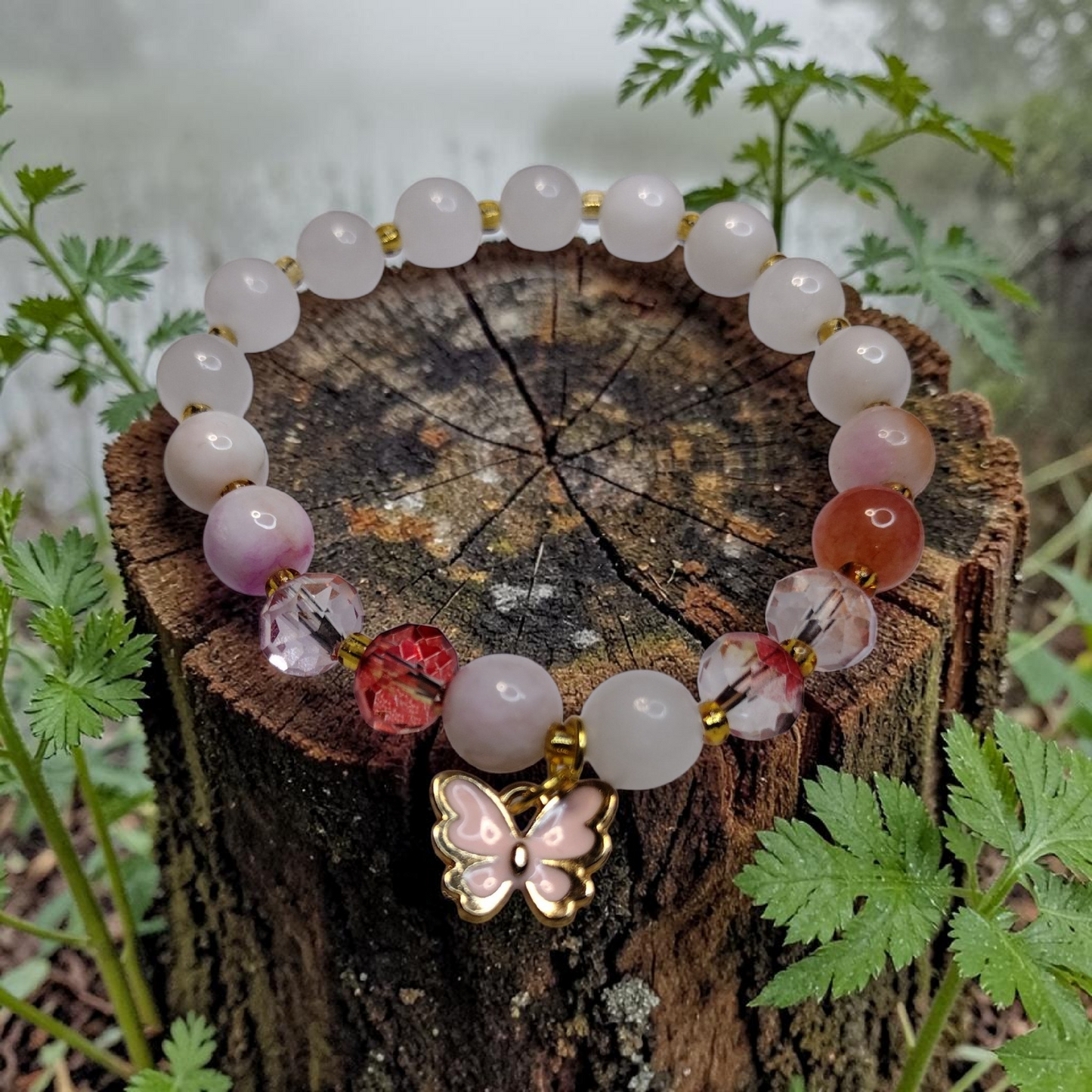 Prismatic Butterfly Bracelet