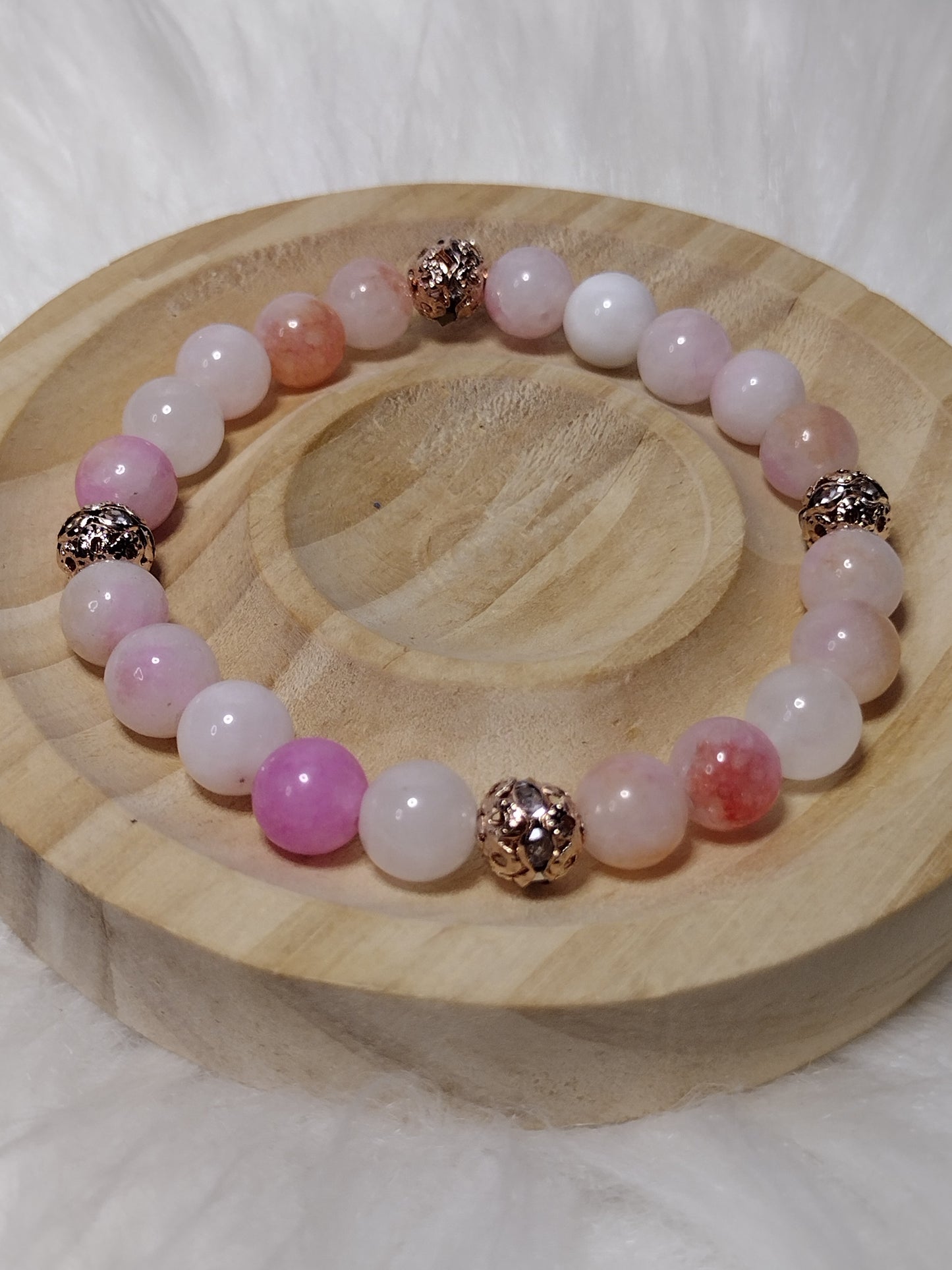 Chalcedony Ocean Melody Bracelet