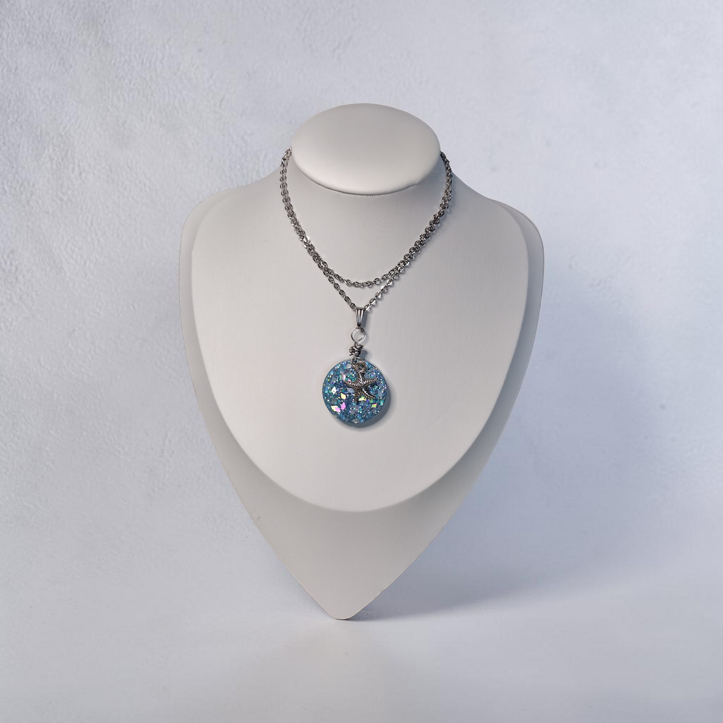 Silver Sparks Necklace.