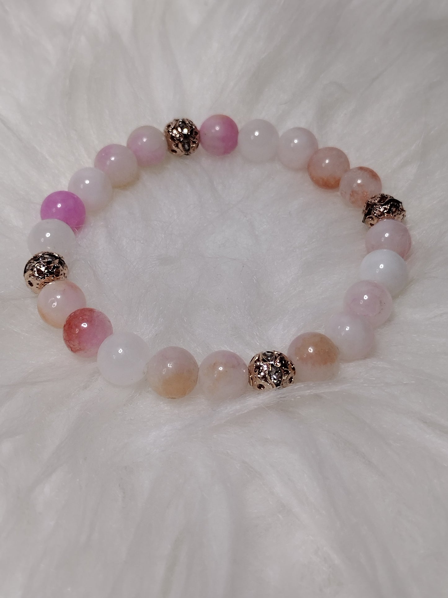 Chalcedony Ocean Melody Bracelet