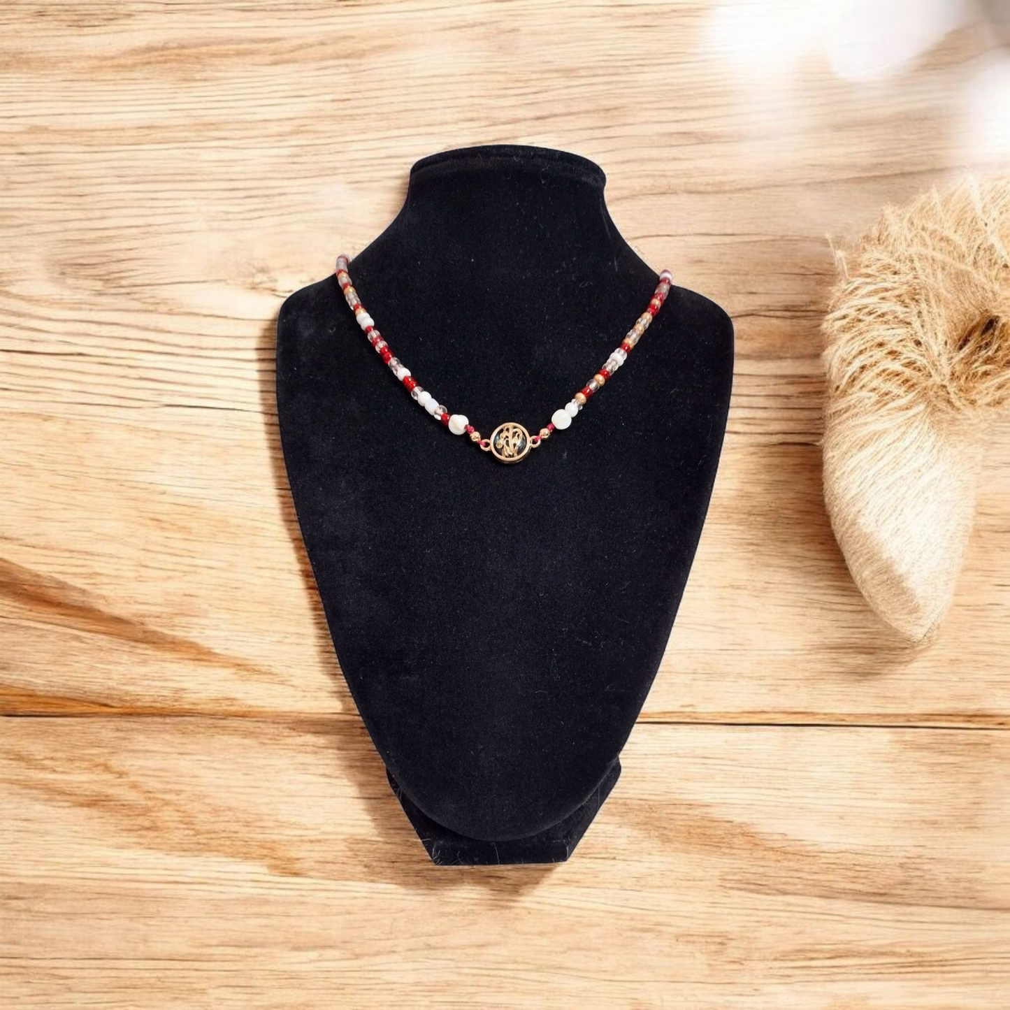 Christal Glass Choker Necklace