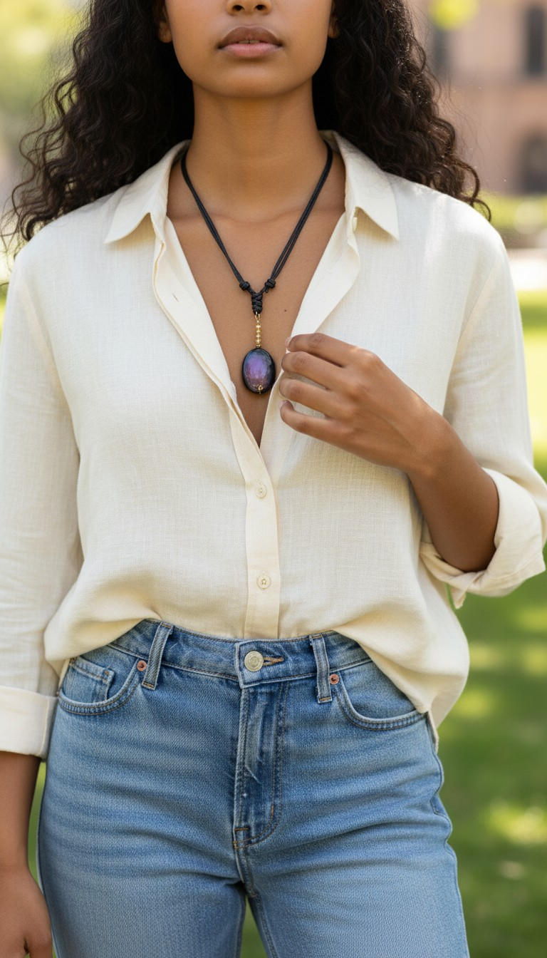 Watermelon Tourmaline Necklace
