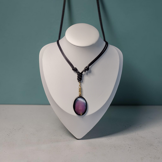 Watermelon Tourmaline Necklace